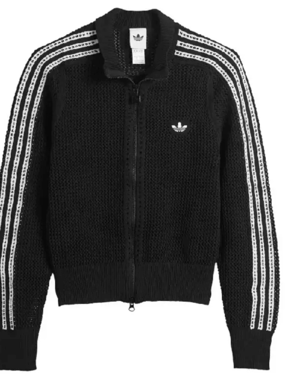 Knitted Crochet Firebird Track Top
